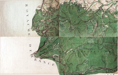 Map of Seloigne - Seloignes, Belgium by Joseph de Ferraris